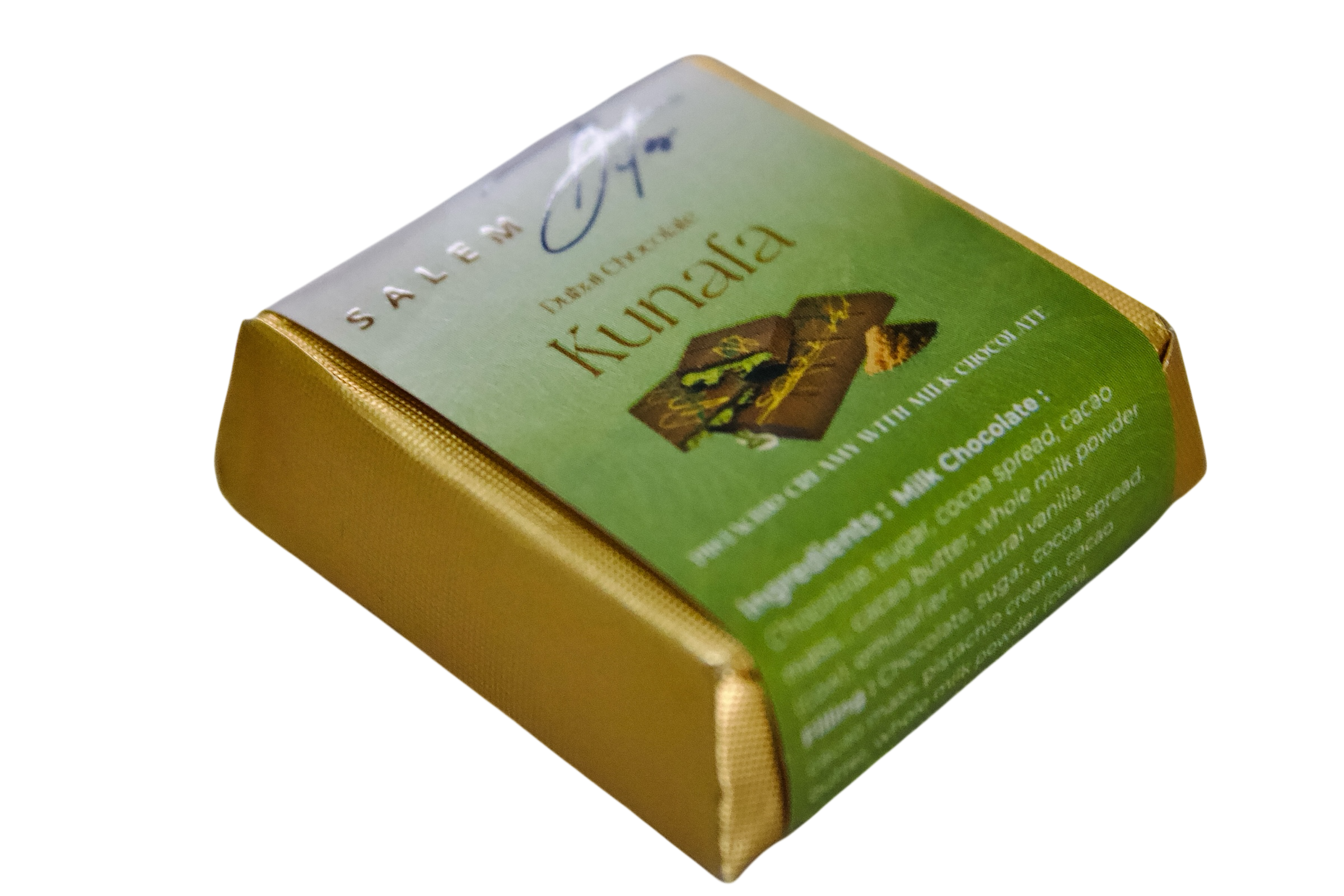 Pistachio with Milk chocolate