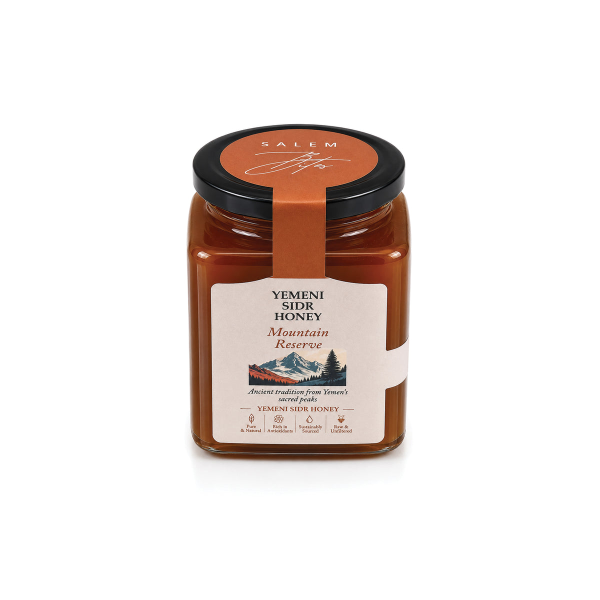 Yemeni Sidr Honey Mountain Reserve — angle