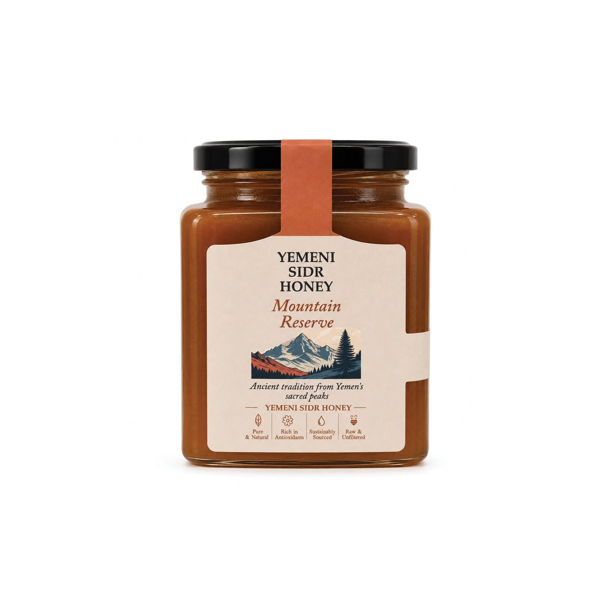 Yemeni Sidr Honey Mountain Reserve — front