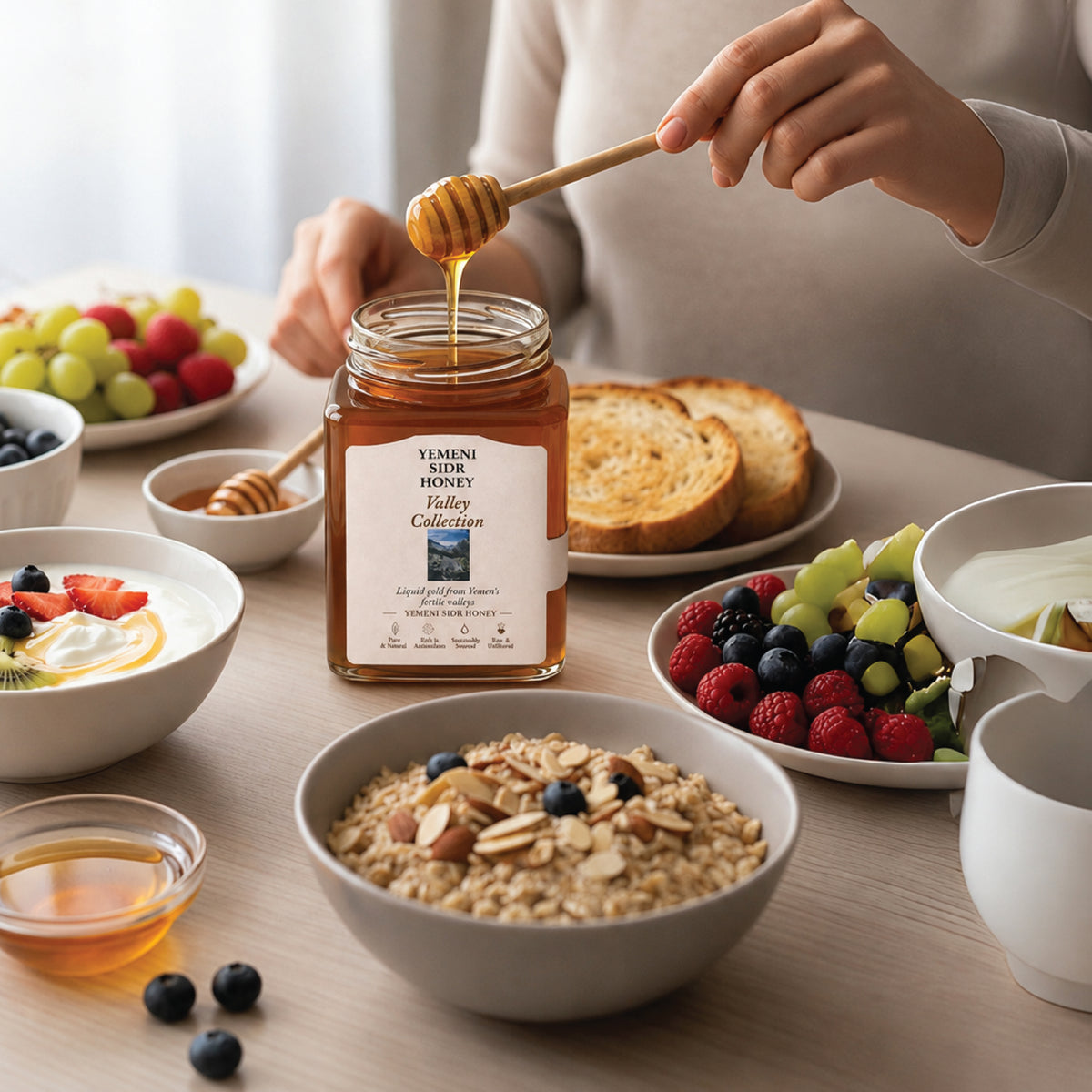 Yemeni Sidr Honey Valley Collection — lifestyle