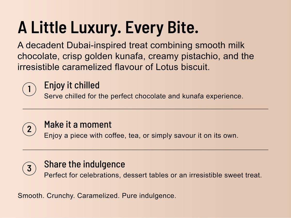 Lotus with Milk Chocolate — how to enjoy it