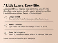 Lotus with Milk Chocolate — how to enjoy it