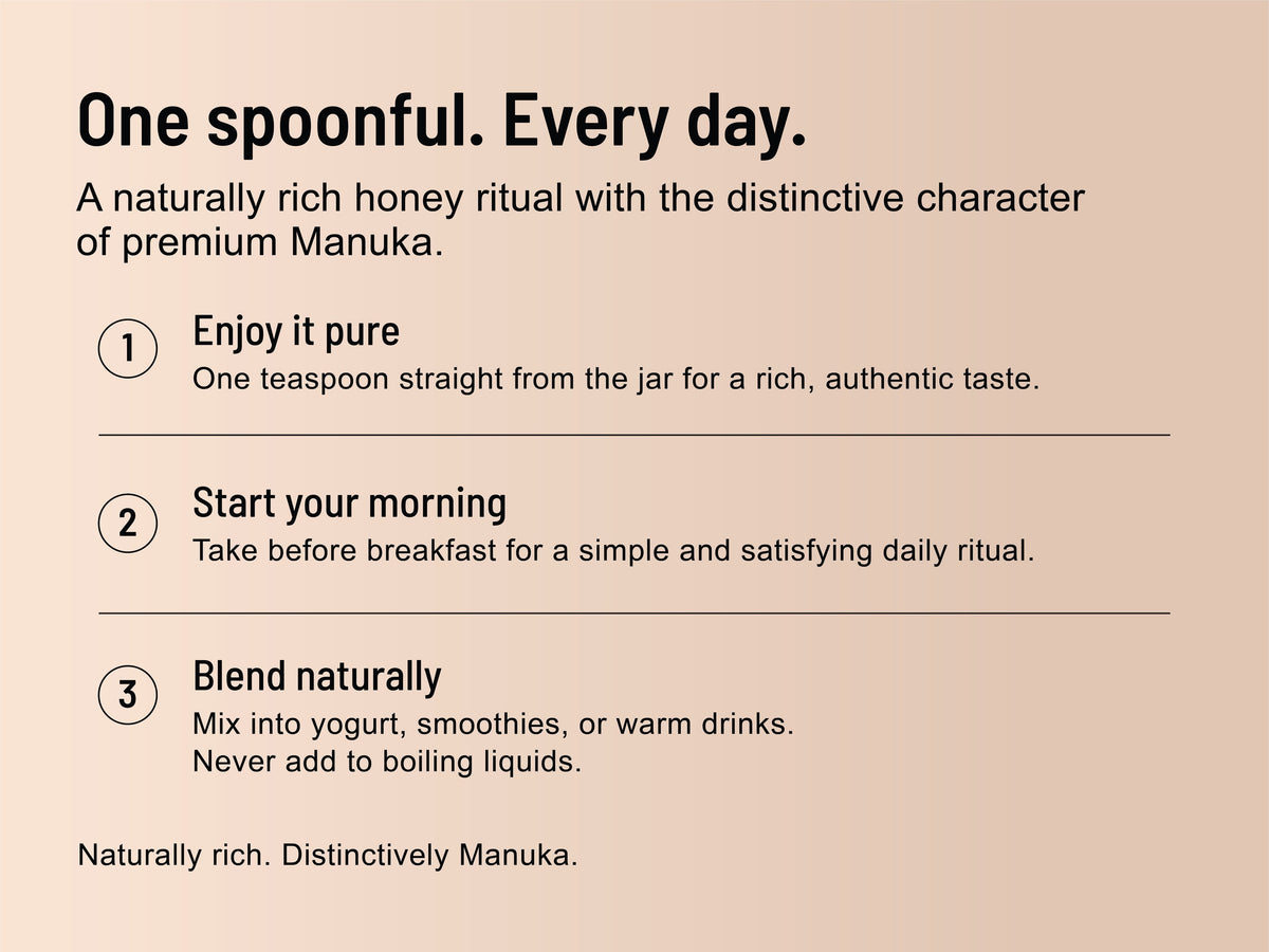 Raw Mānuka Honey MGO 1197+ — how to enjoy it