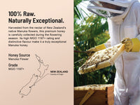 Raw Mānuka Honey MGO 1197+ — harvested in New Zealand