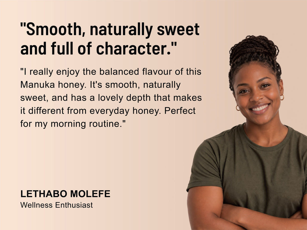Raw Mānuka Honey MGO 261+ — customer review