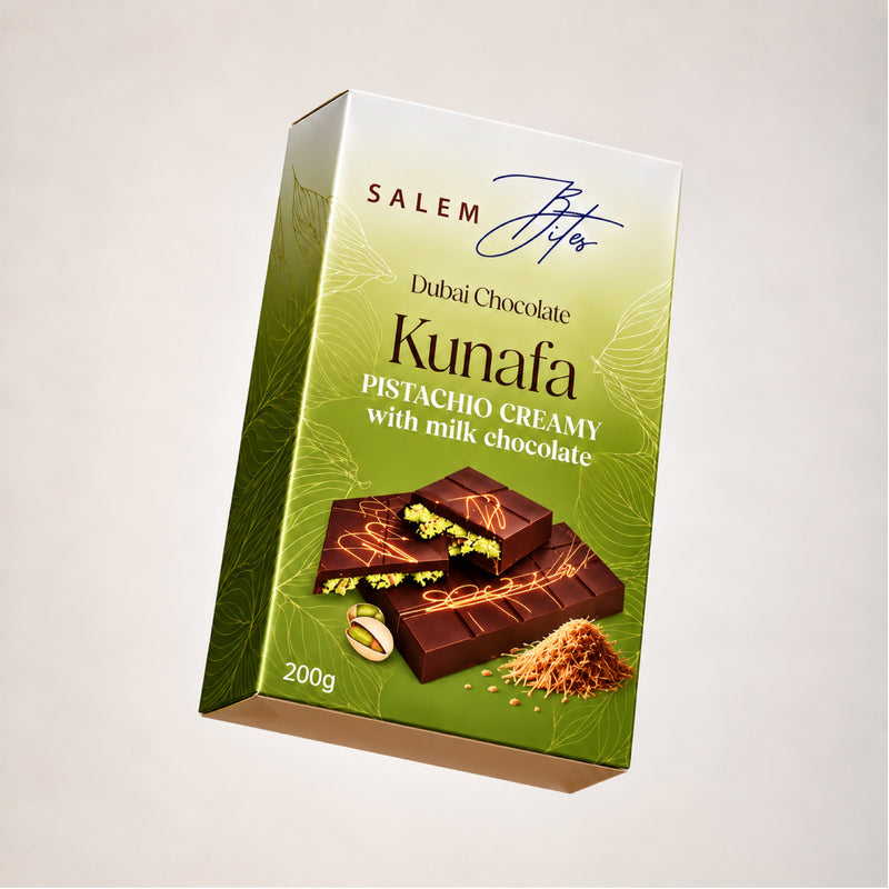 Pistachio with Milk chocolate
