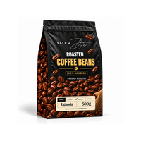 Roasted Coffee Beans — 100% Arabica — 500g pack, front