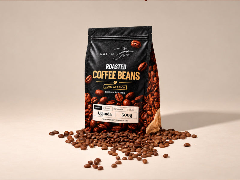 Roasted Coffee Beans — 100% Arabica