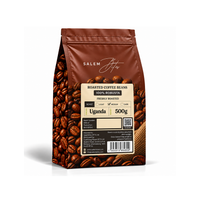 Roasted Coffee Beans — 100% Robusta — 500g pack, back label