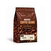 Roasted Coffee Beans — 100% Robusta — 500g pack, front