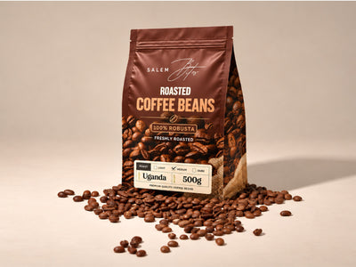 Roasted Coffee Beans — 100% Robusta