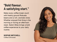 Roasted Coffee Beans — 100% Robusta — customer review