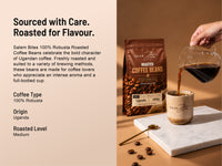 Roasted Coffee Beans — 100% Robusta — from Uganda