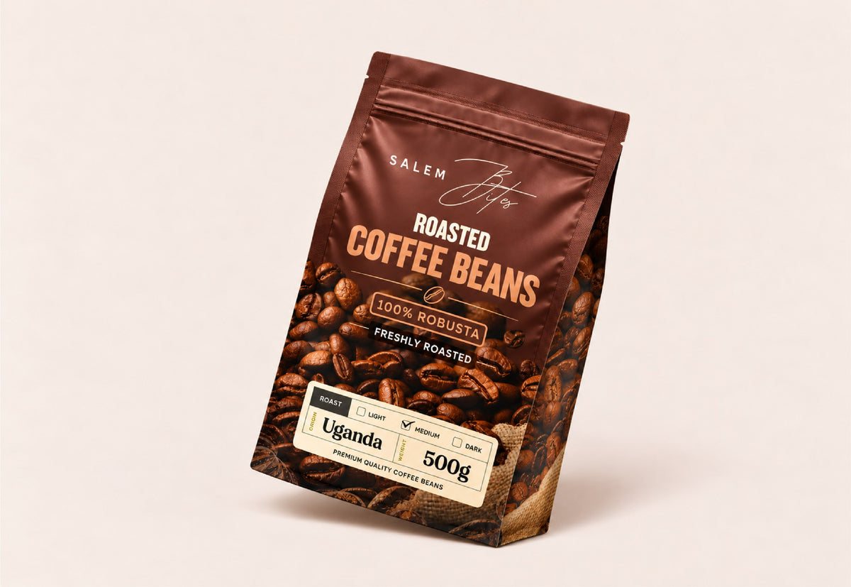Roasted Coffee Beans — 100% Robusta — 500g pack