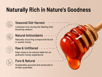 Royal Yemeni Sidr Honey — seasonal, raw and unfiltered