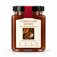 Yemeni Cave Honey — 500g jar, front