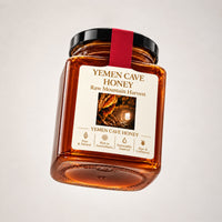 Yemeni Cave Honey — jar, angled